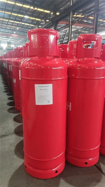 Bombola GPL in metallo da 50 litri con soluzione logistica integrata