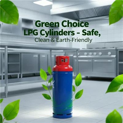 Bombola GPL da 45 kg di produzione verde